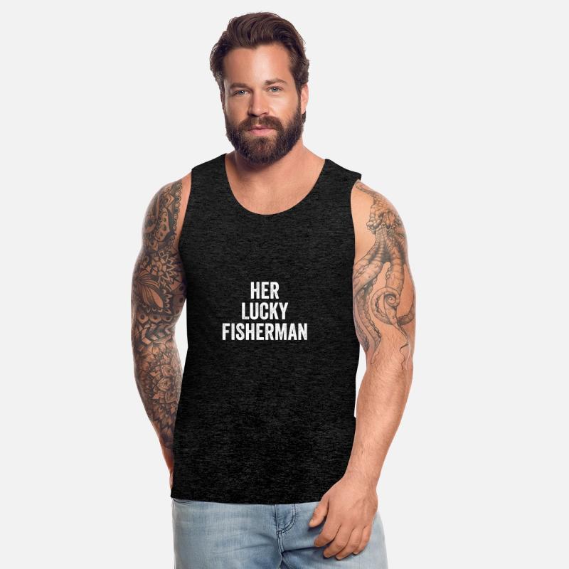 Fisherman Couples Her Lucky Fisherman Funny Gift