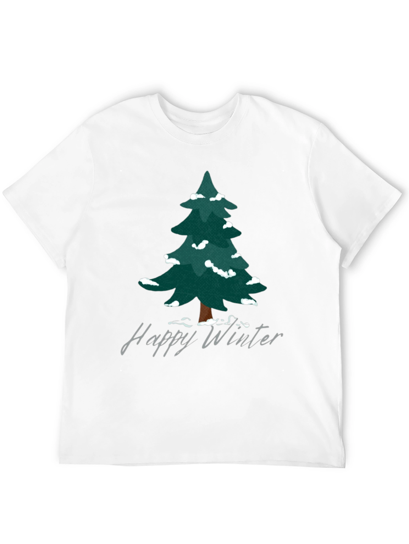 Winter Tree T-Shirt - Holiday Graphic Tee