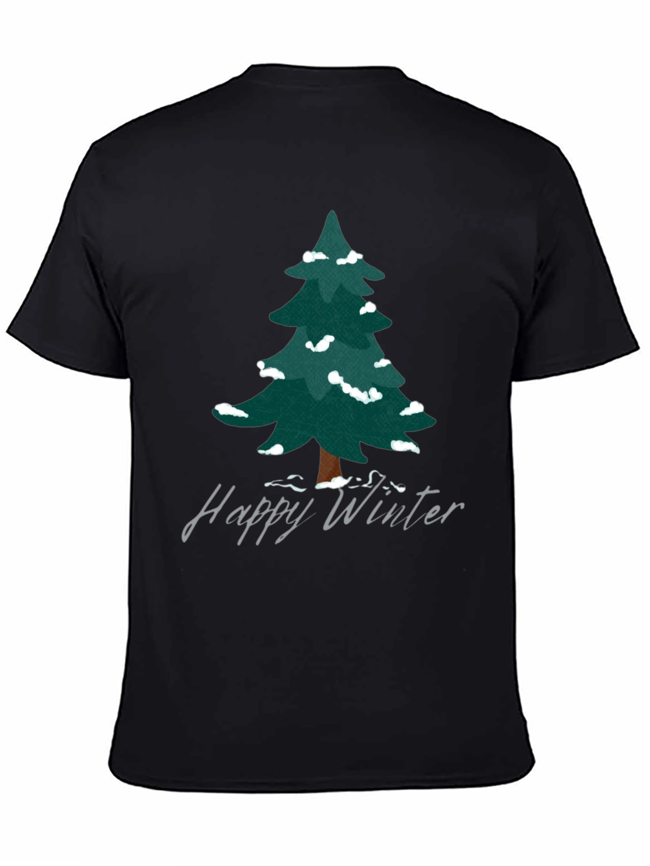 Winter Tree T-Shirt - Holiday Graphic Tee