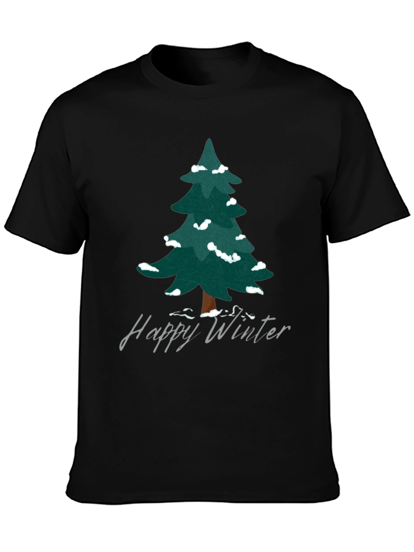 Winter Tree T-Shirt - Holiday Graphic Tee