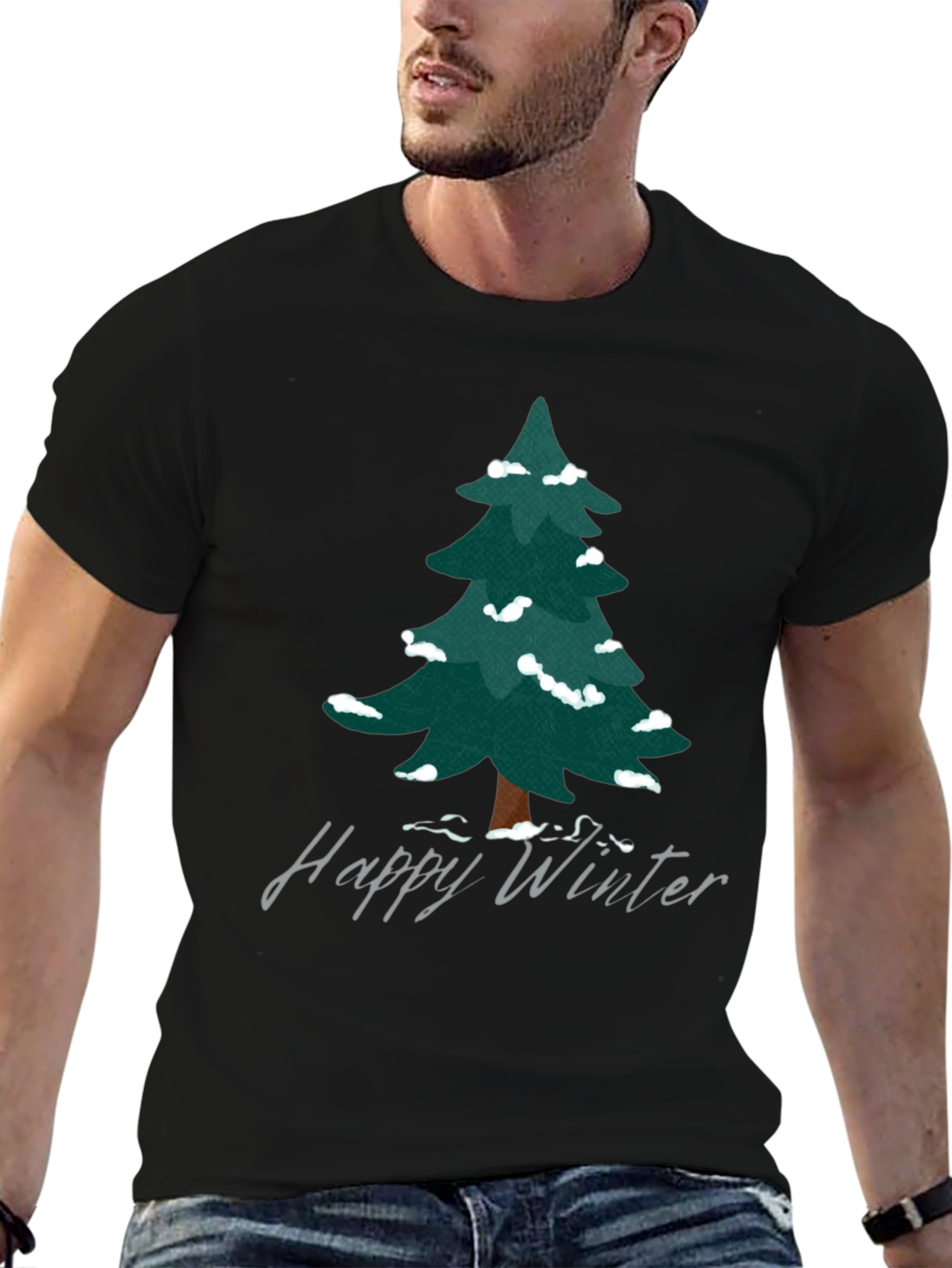 Winter Tree T-Shirt - Holiday Graphic Tee