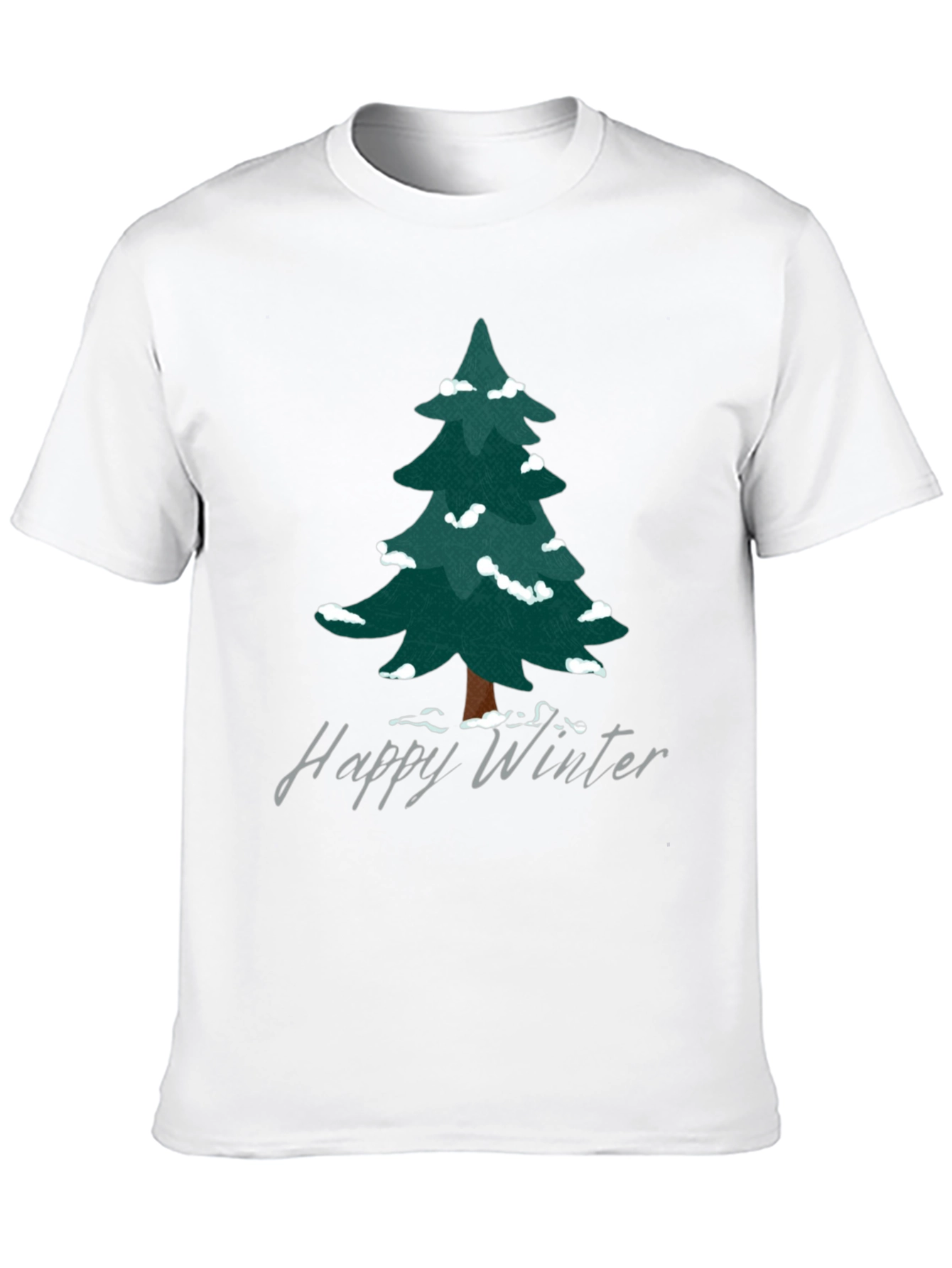 Winter Tree T-Shirt - Holiday Graphic Tee