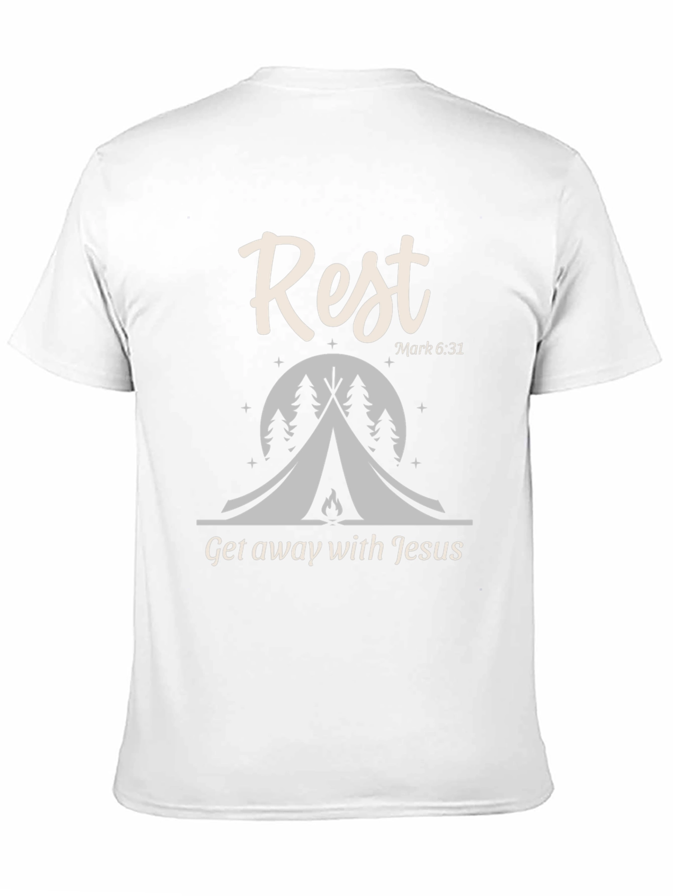 Rest Get Away with Jesus T-Shirt