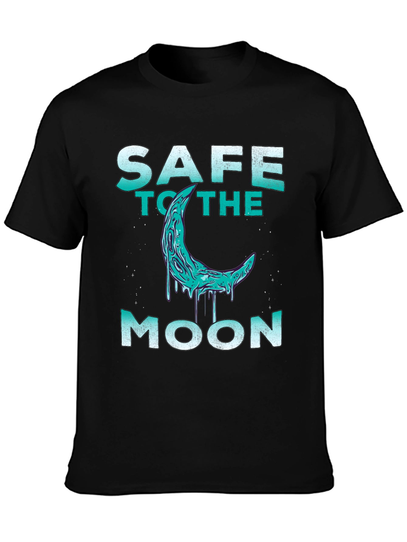Safe to the Moon T-Shirt - Crypto Design