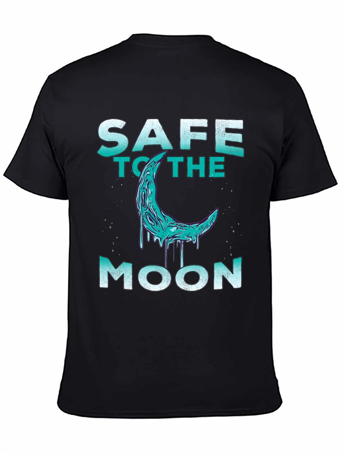 Safe to the Moon T-Shirt - Crypto Design