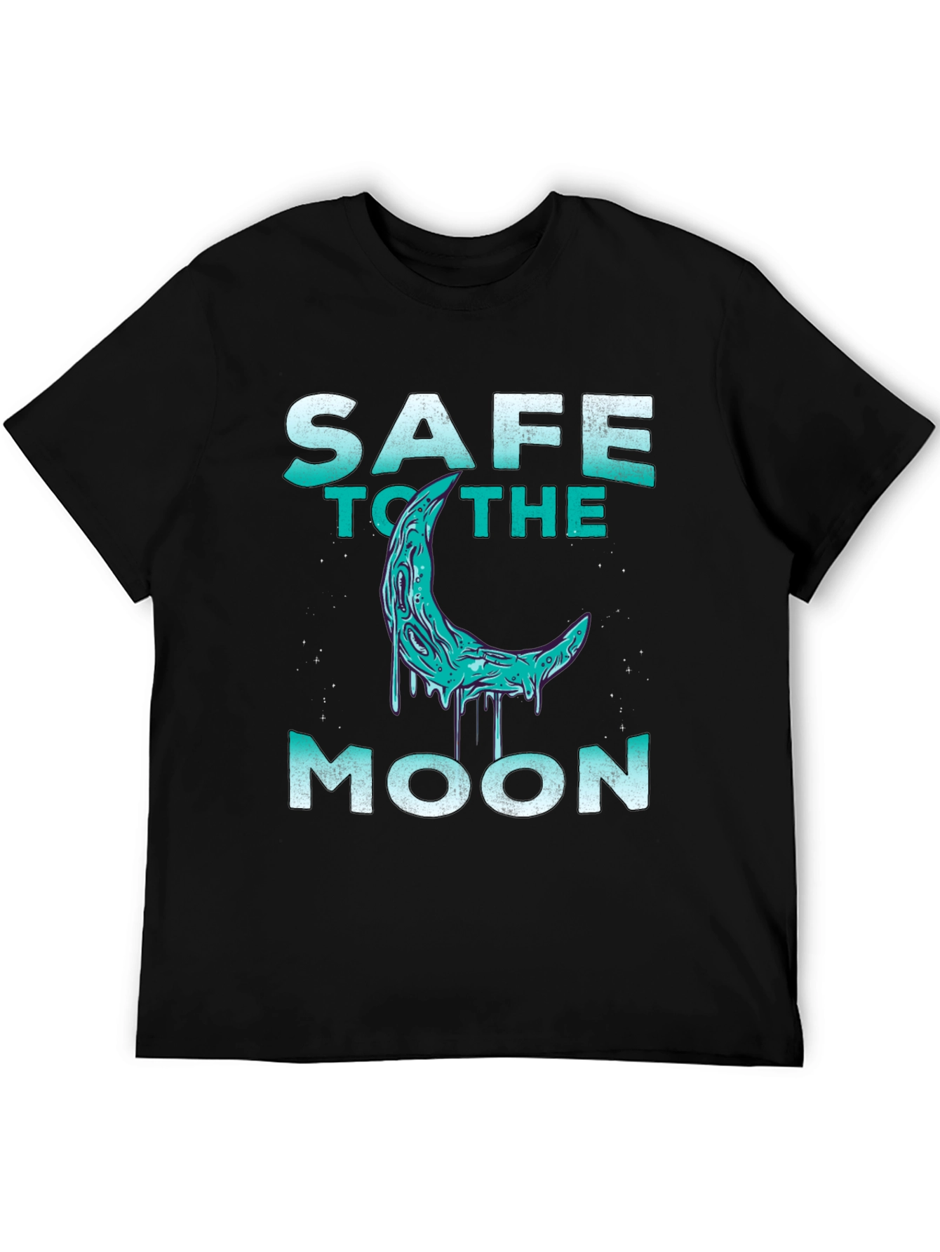 Safe to the Moon T-Shirt - Crypto Design