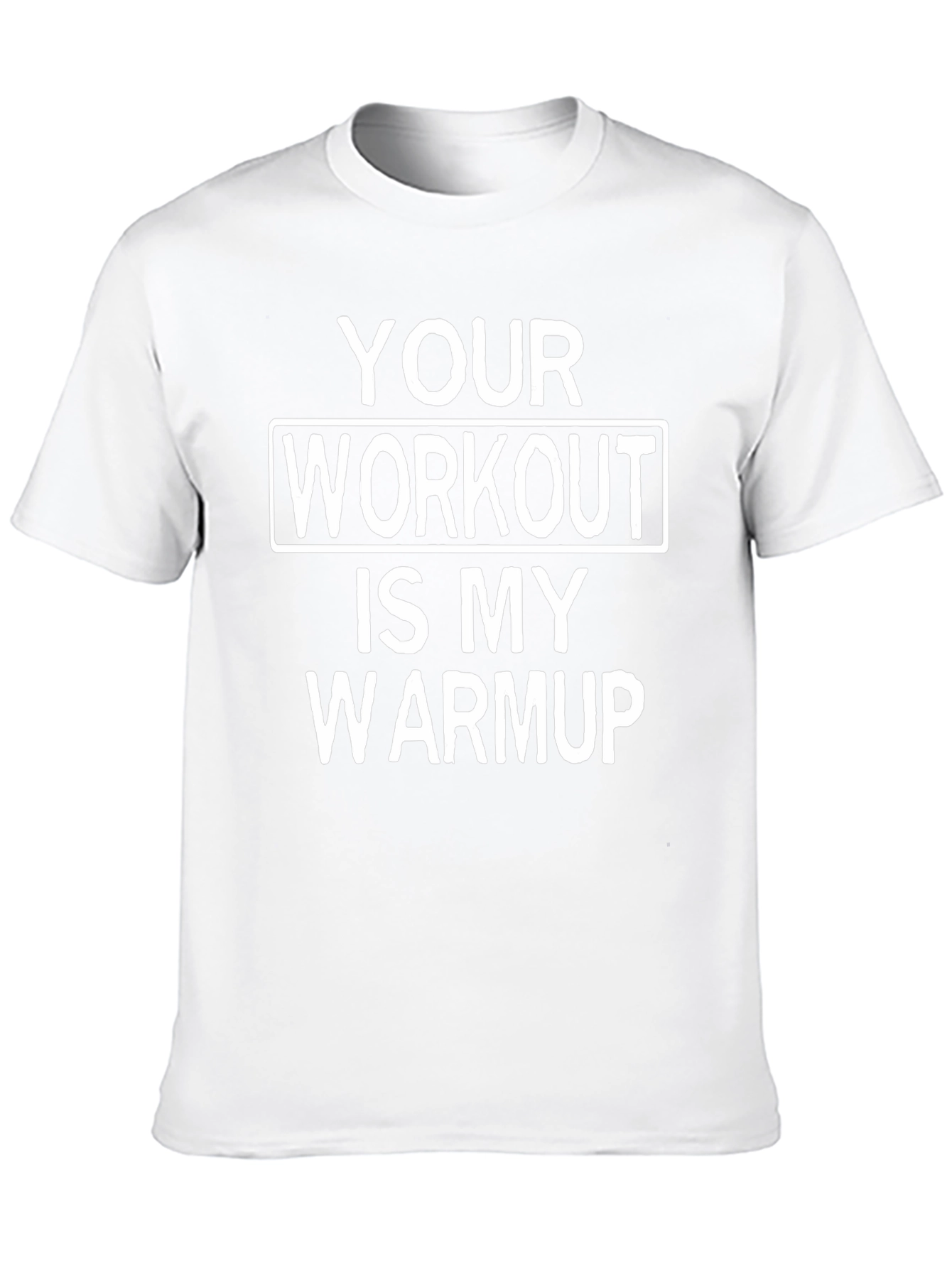 Workout Warmup Graphic Tee - Black