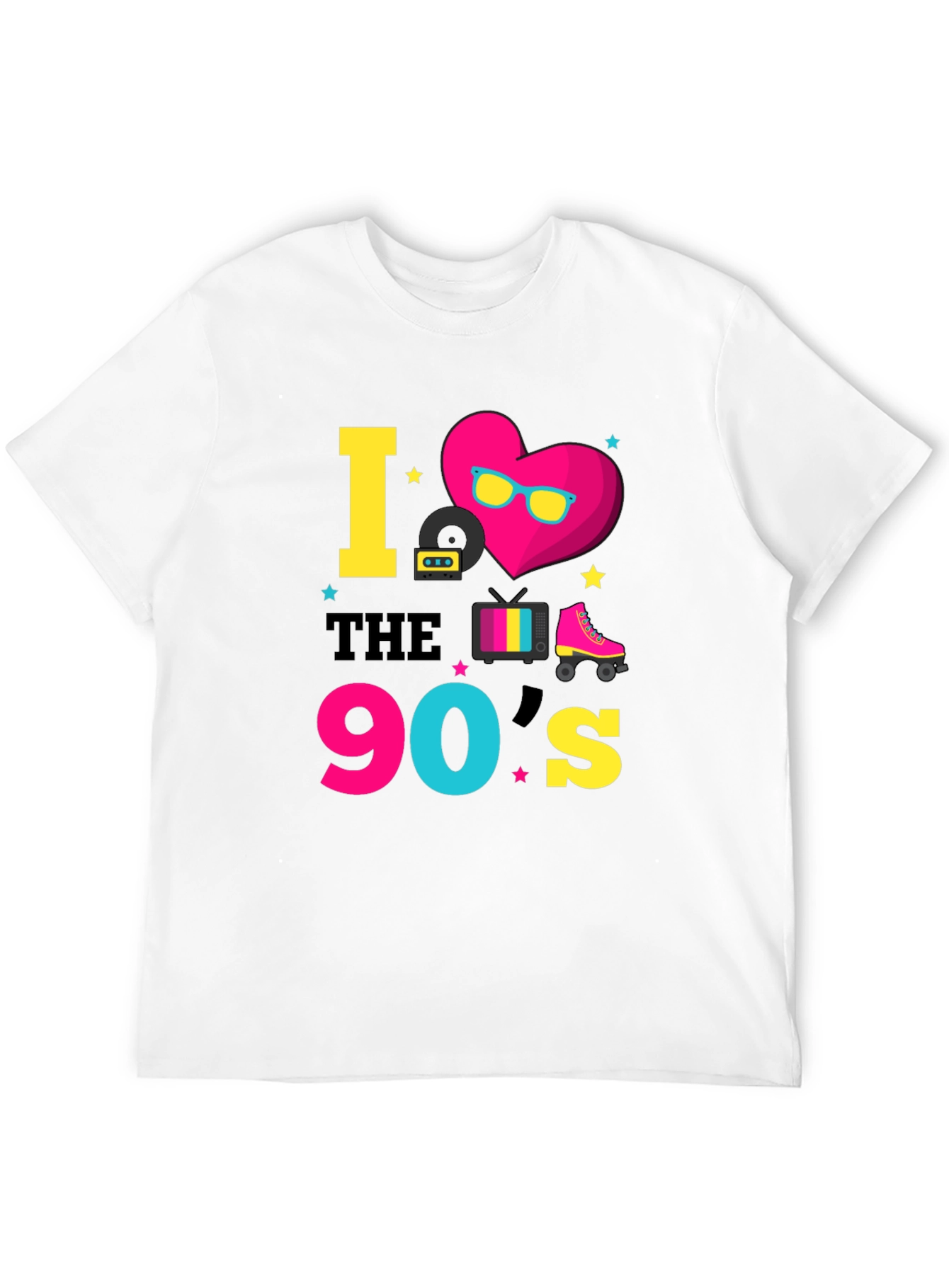 I Love the 90s Black T-Shirt
