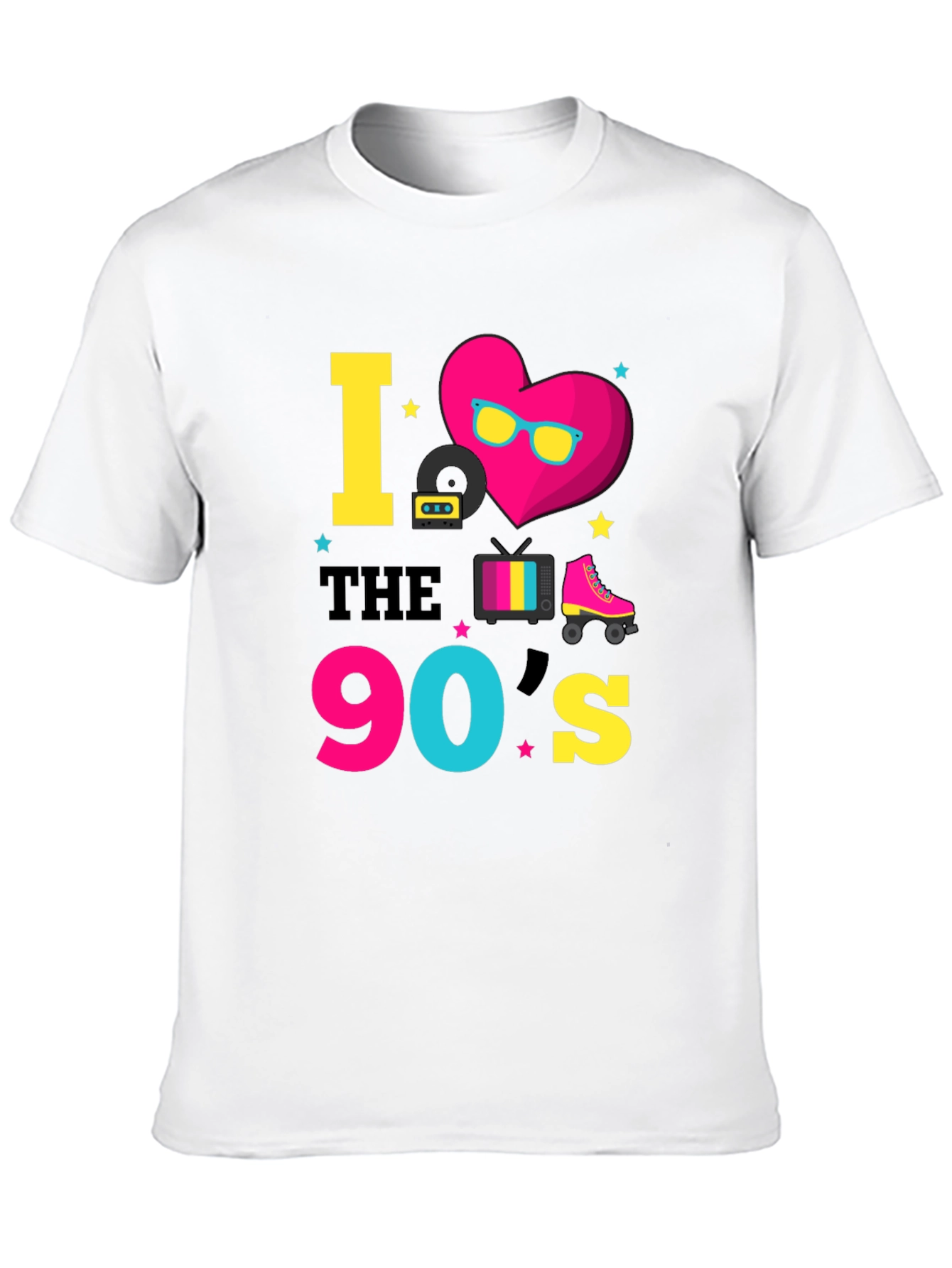 I Love the 90s Black T-Shirt
