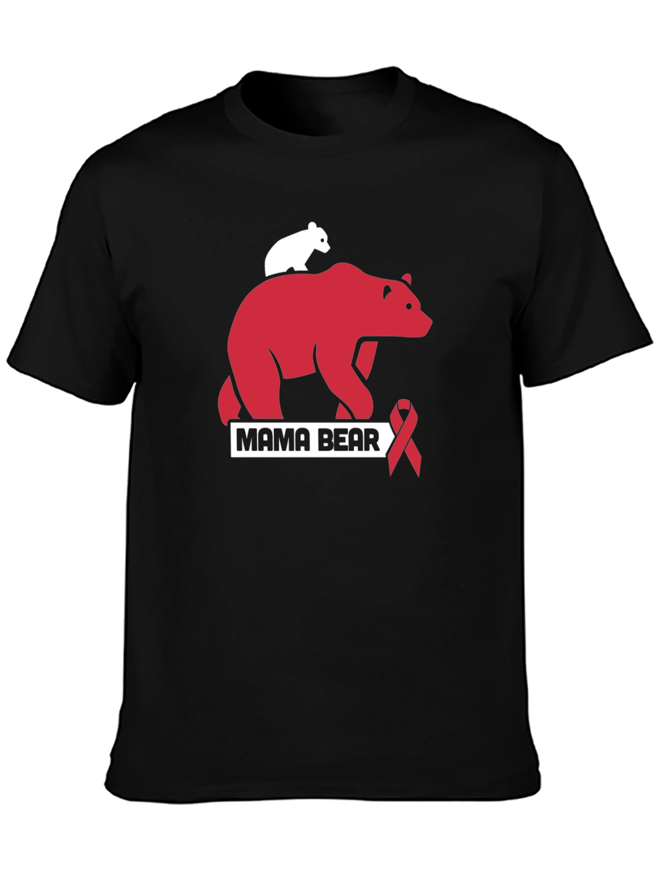 Mama Bear T-Shirt - Graphic Tee for Mothers