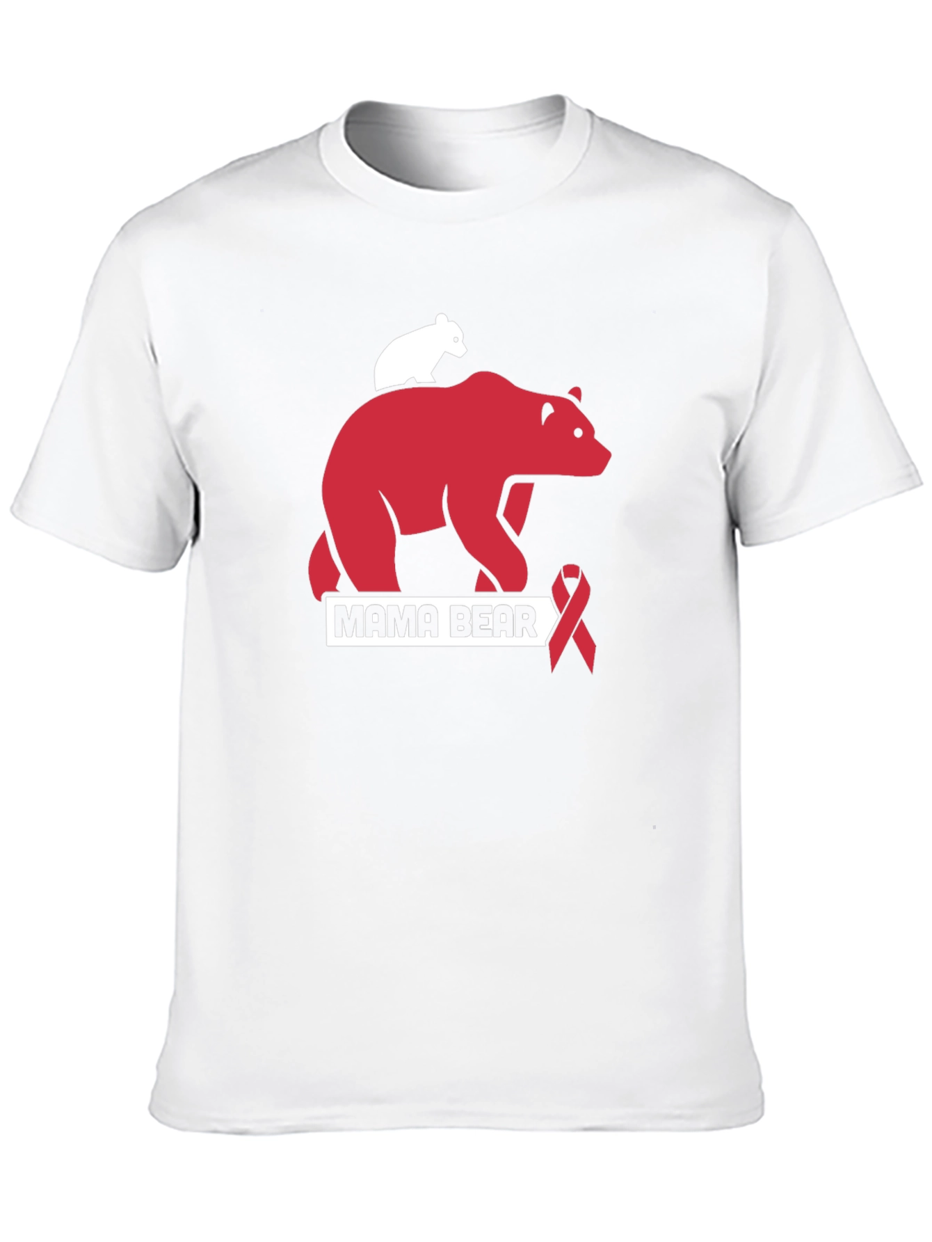 Mama Bear T-Shirt - Graphic Tee for Mothers