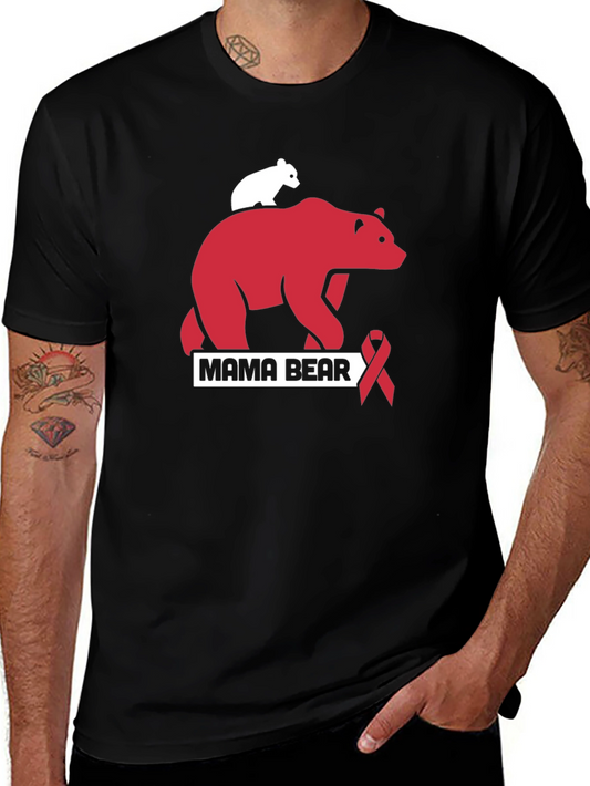 Mama Bear T-Shirt - Graphic Tee for Mothers