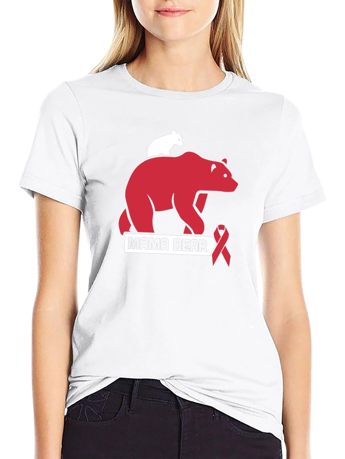 Mama Bear T-Shirt - Graphic Tee for Mothers