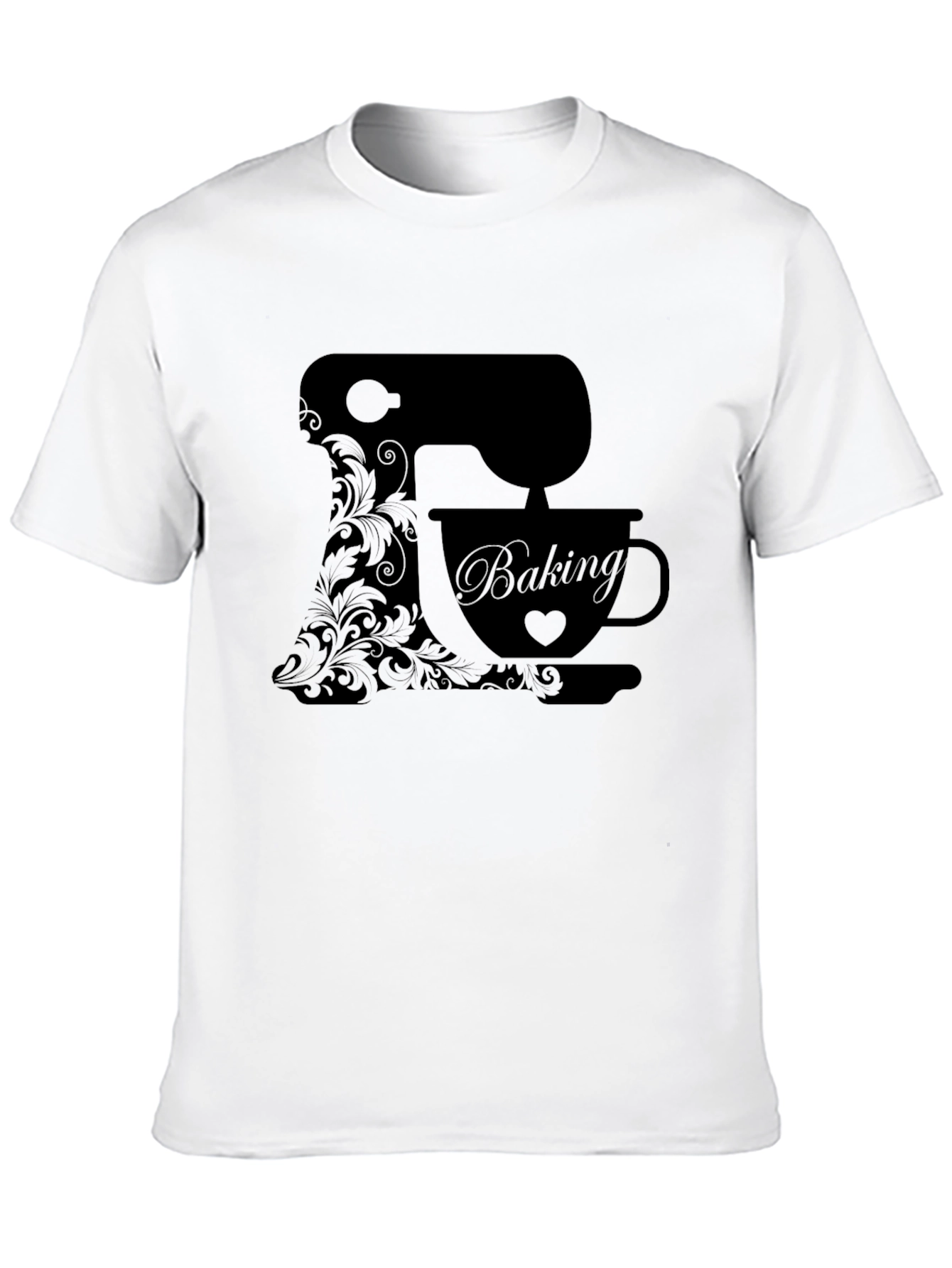 Black Baking Mixer Graphic Tee