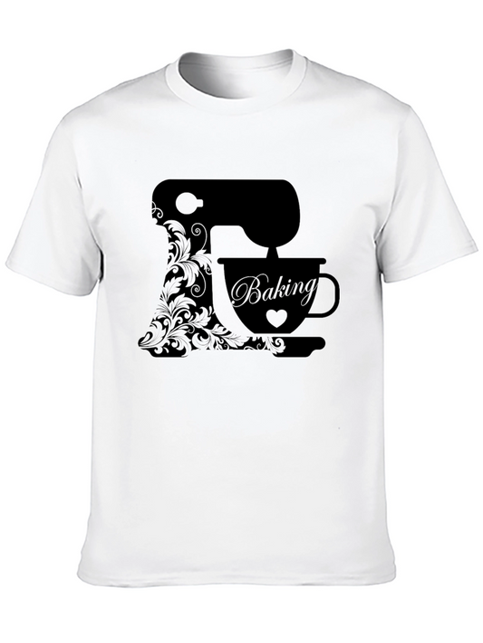 Black Baking Mixer Graphic Tee