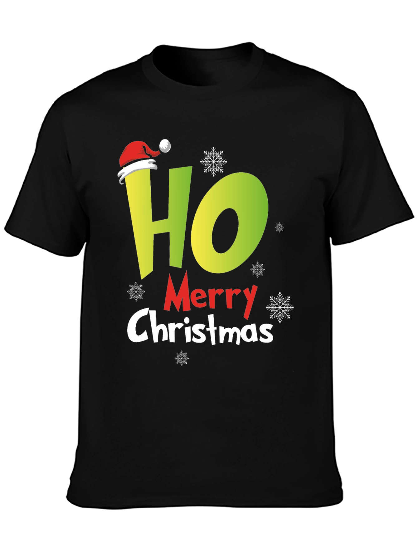 Funny Ho Merry Christmas T-Shirt Holiday Gift