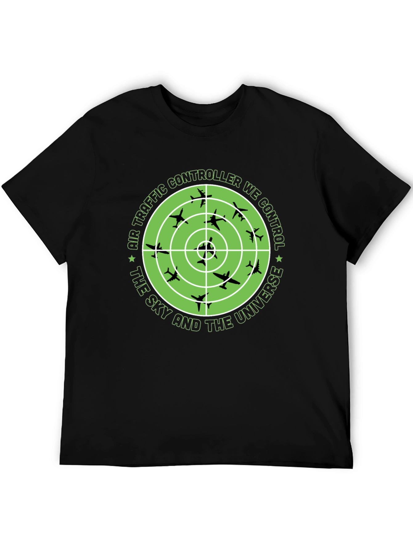 Air Traffic Controller T-Shirt: Sky & Universe