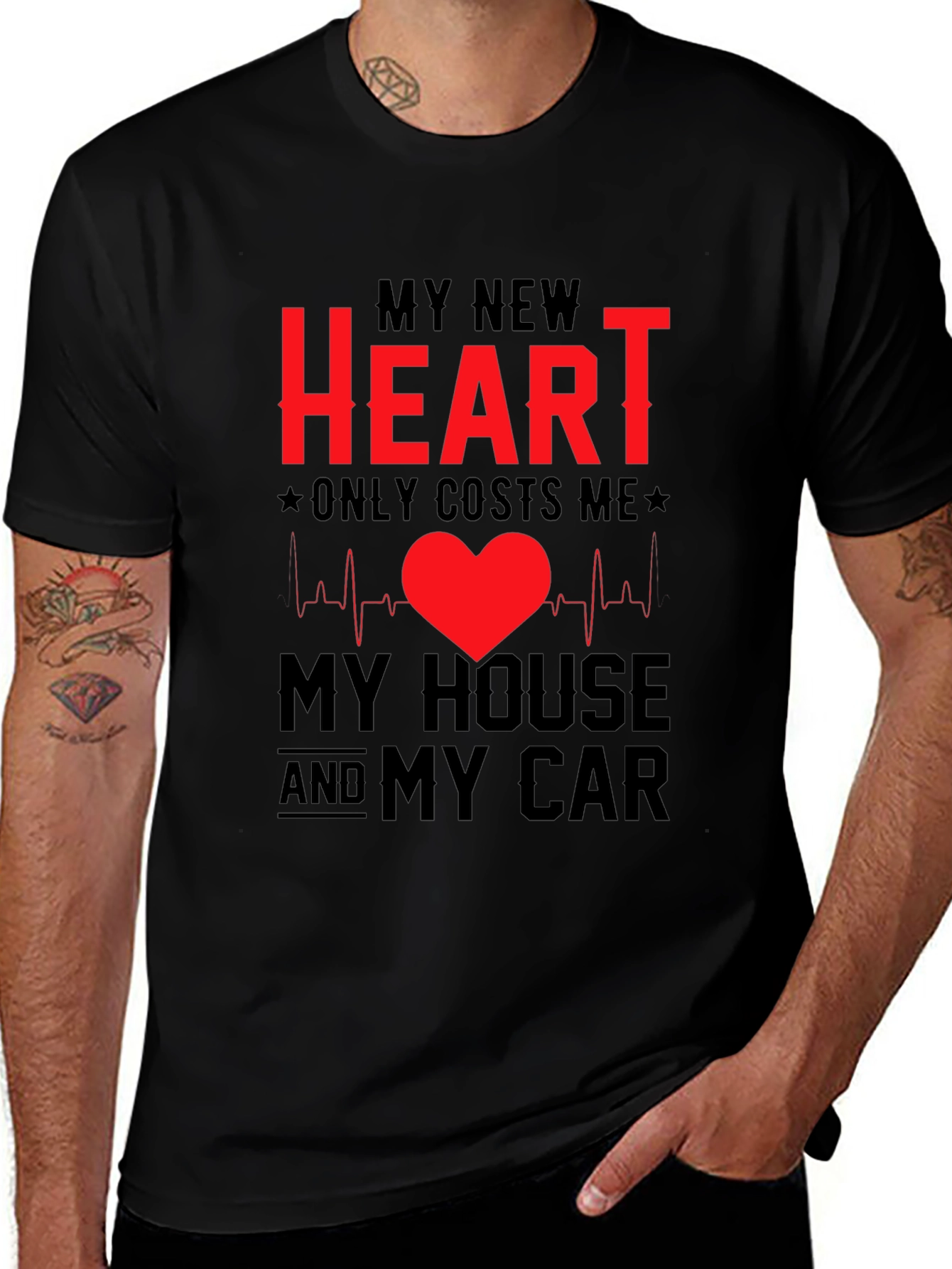 My New Heart Funny T-Shirt