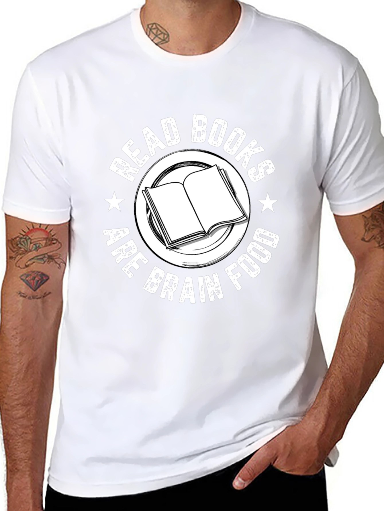 Read Books Are Brain Food T-Shirt