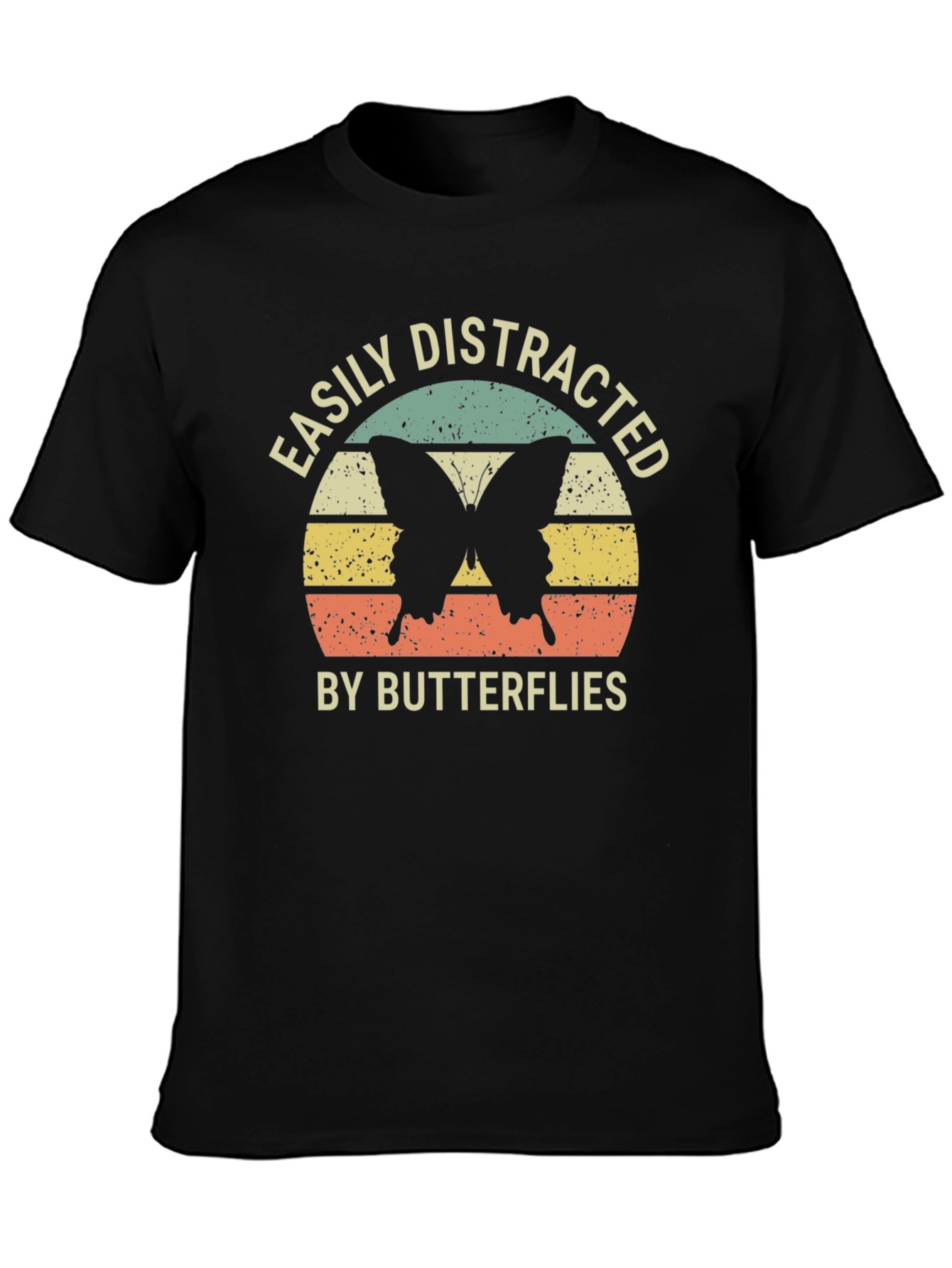 Easily Distracted by Butterflies Graphic Tee