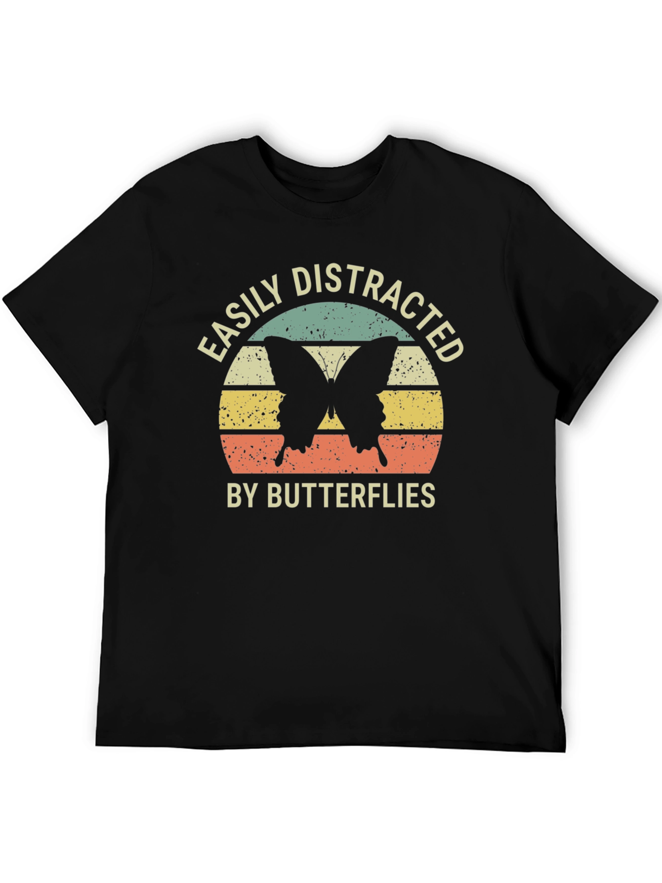Easily Distracted by Butterflies Graphic Tee