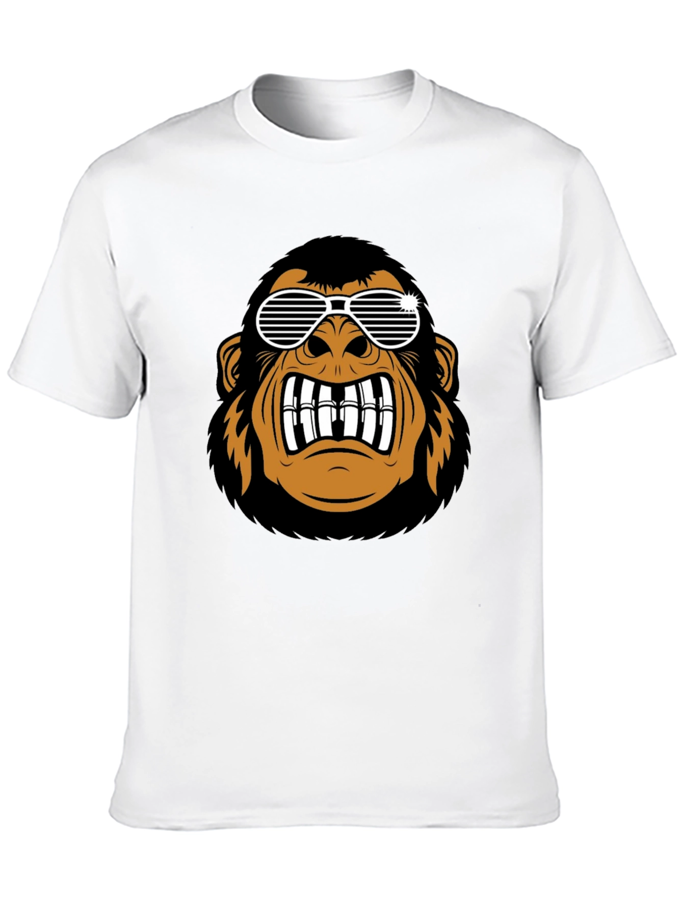 Cool Gorilla Graphic Black T-Shirt