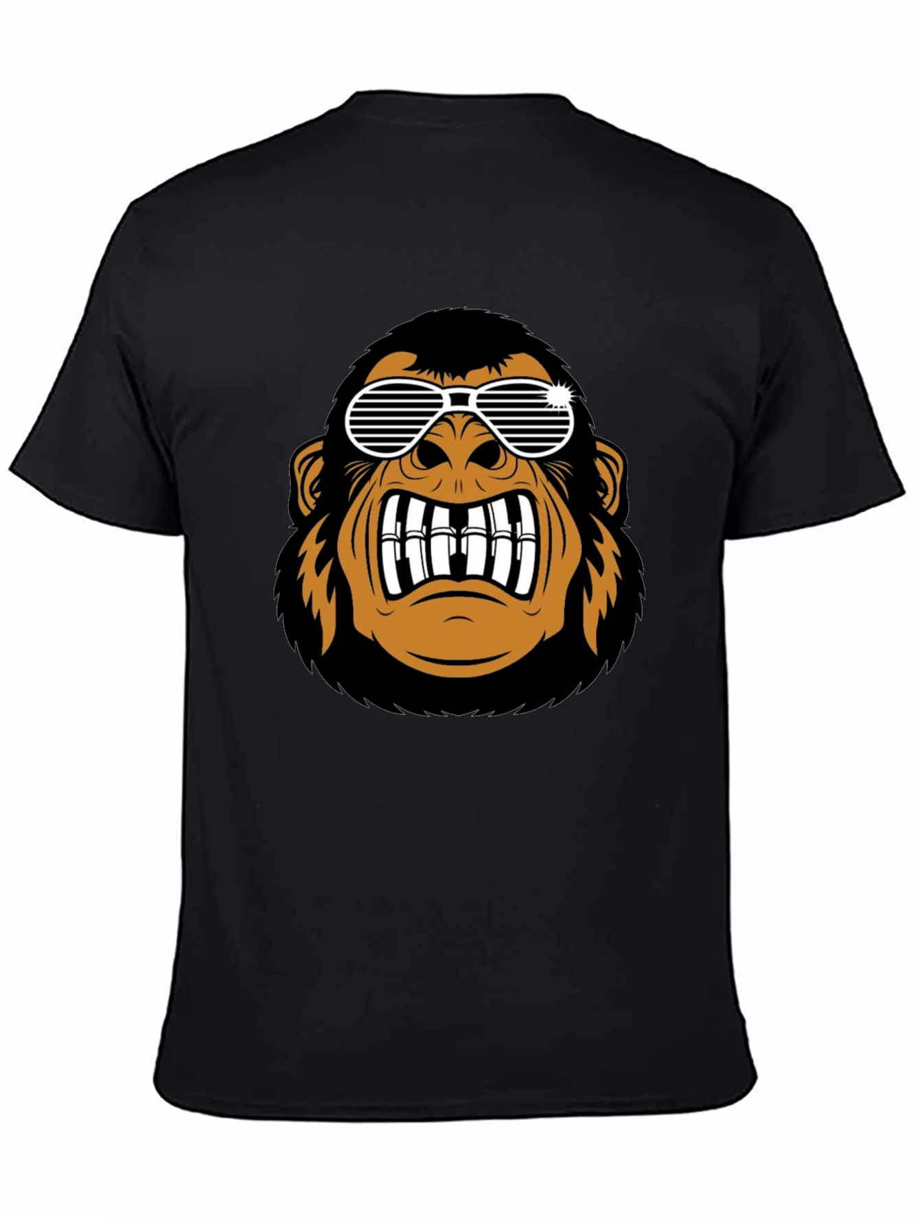 Cool Gorilla Graphic Black T-Shirt