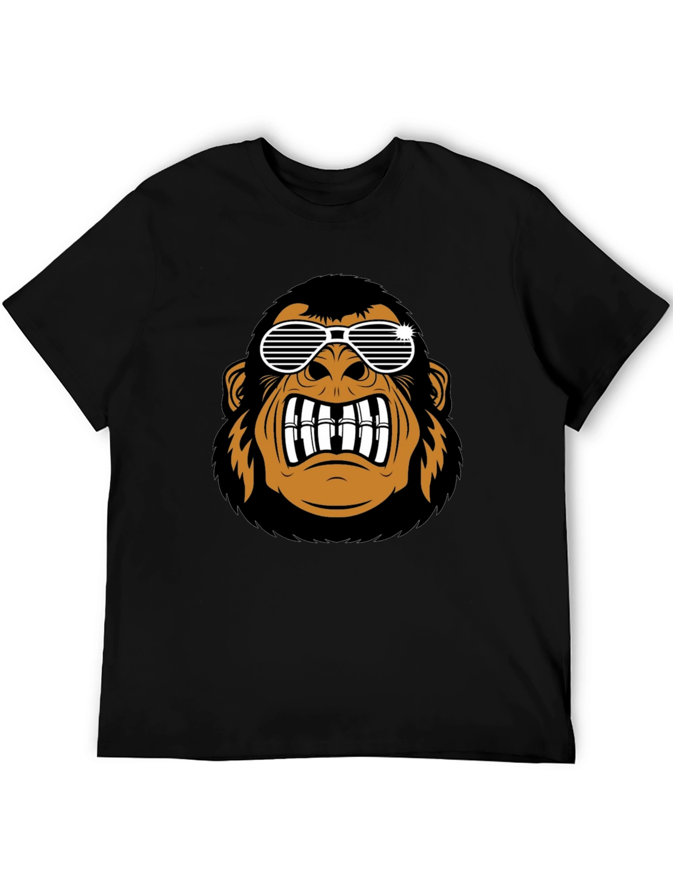 Cool Gorilla Graphic Black T-Shirt