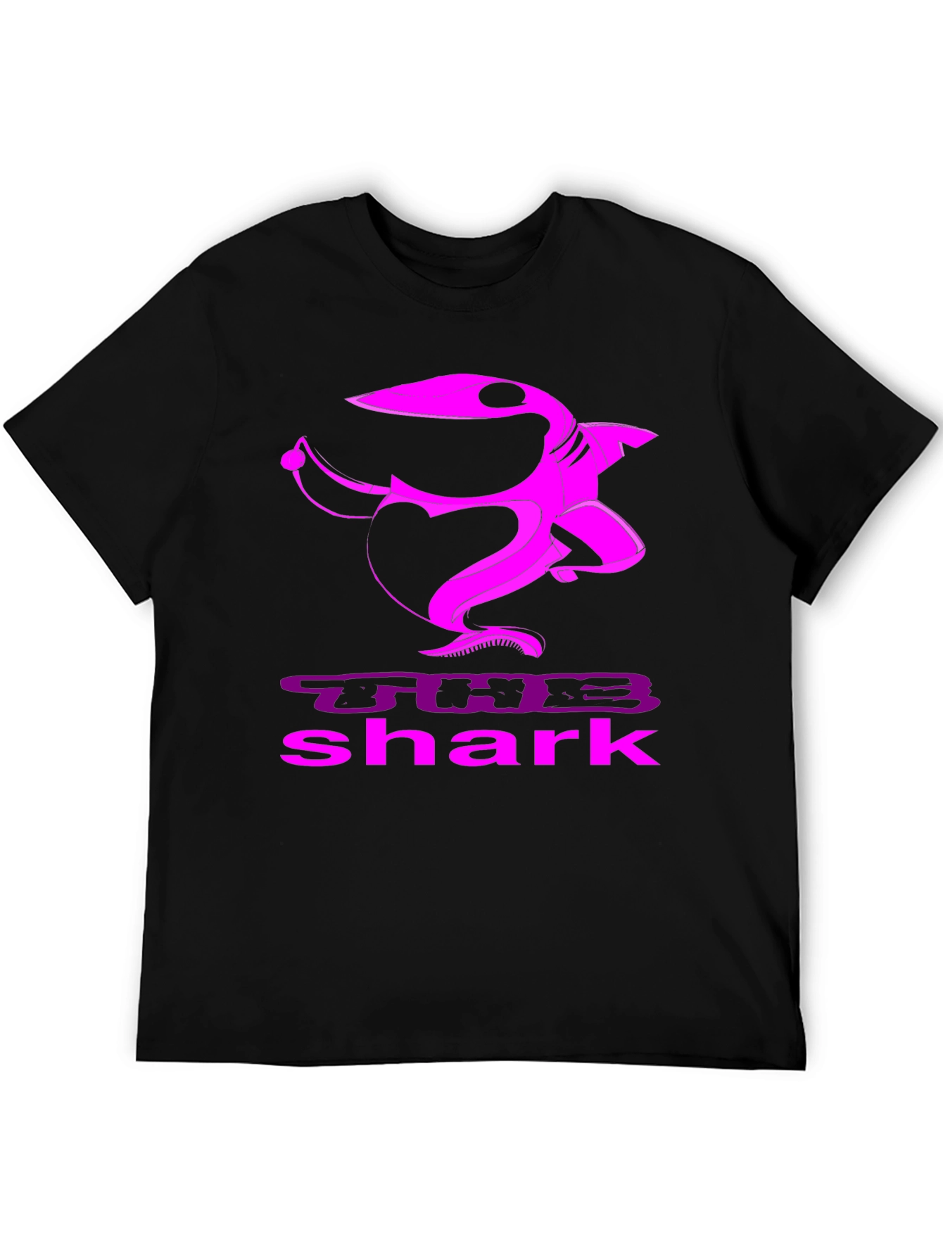 The Shark Graphic Tee - Black T-Shirt