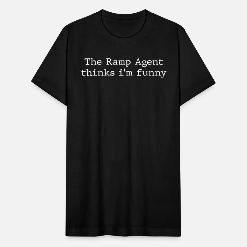Funny Ramp Agent Lettering Saying
