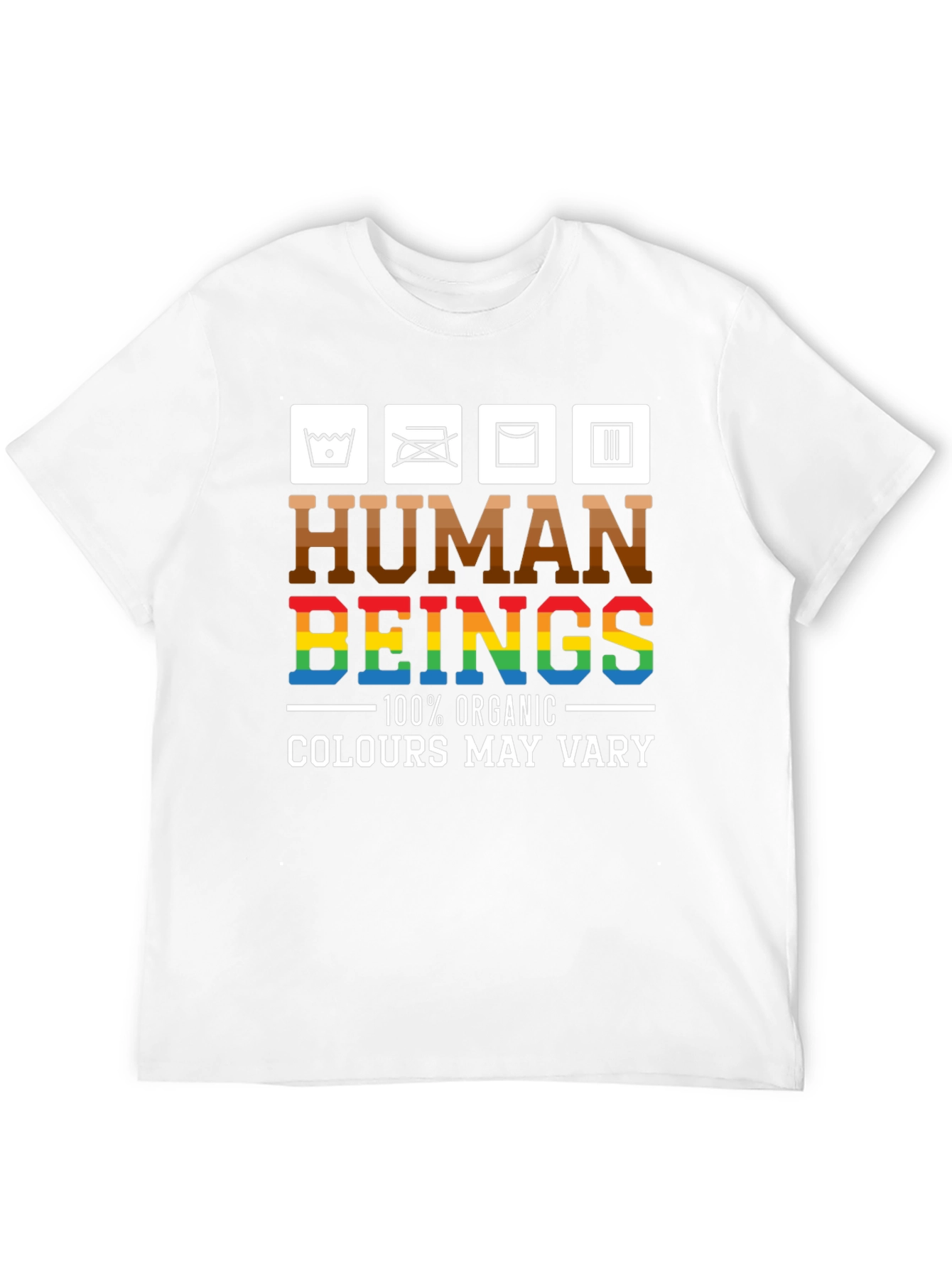 Human Beings Organic Cotton Graphic T-Shirt