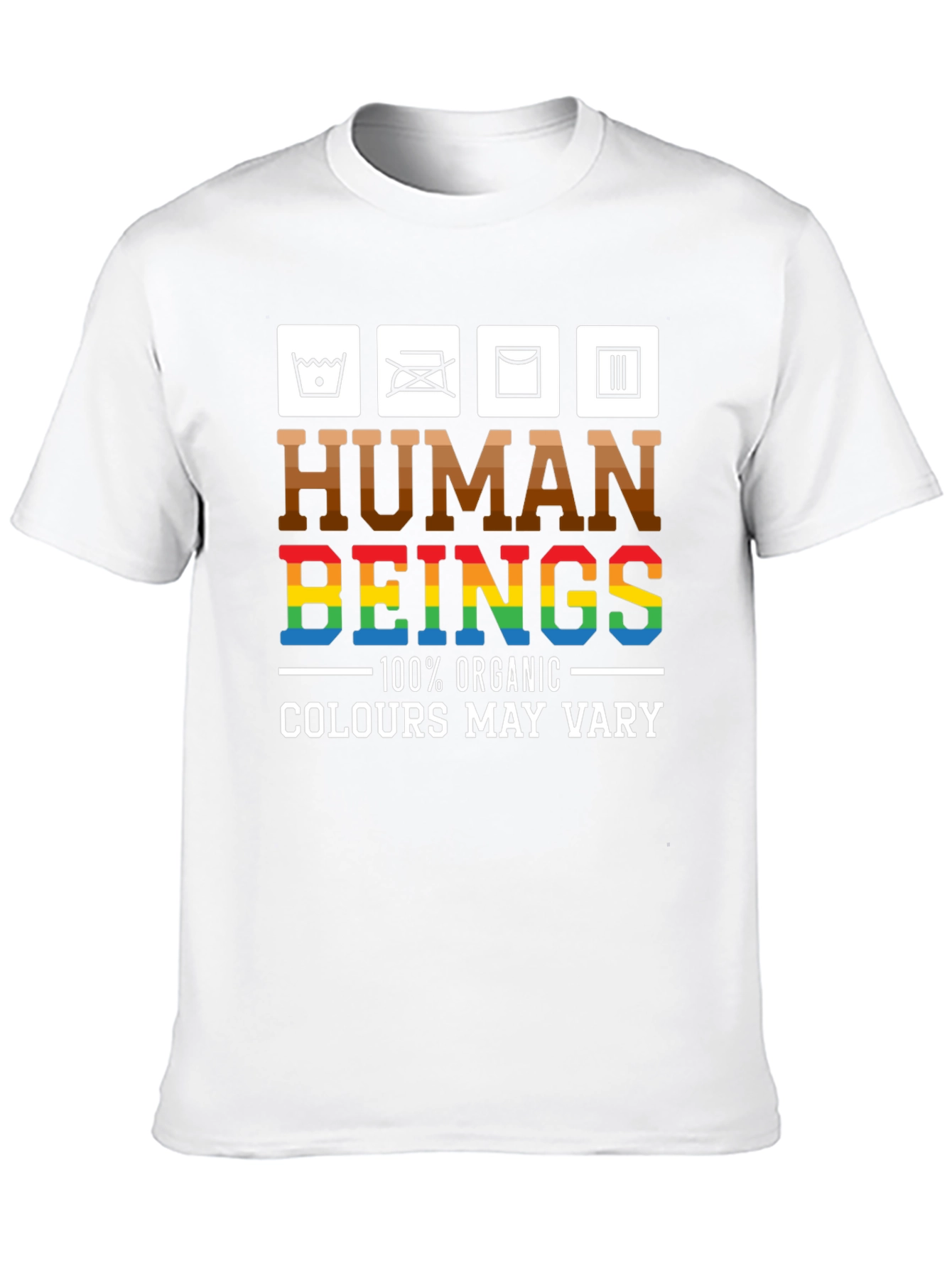 Human Beings Organic Cotton Graphic T-Shirt