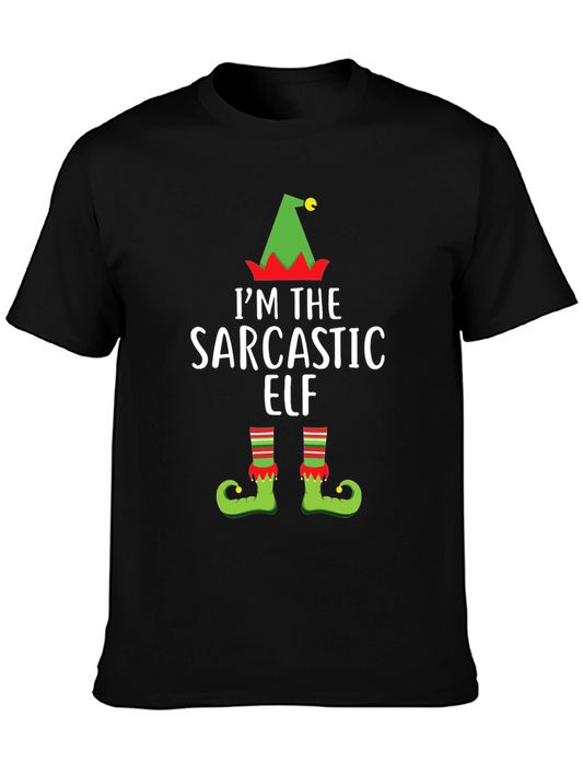 Sarcastic Elf Holiday T-Shirt