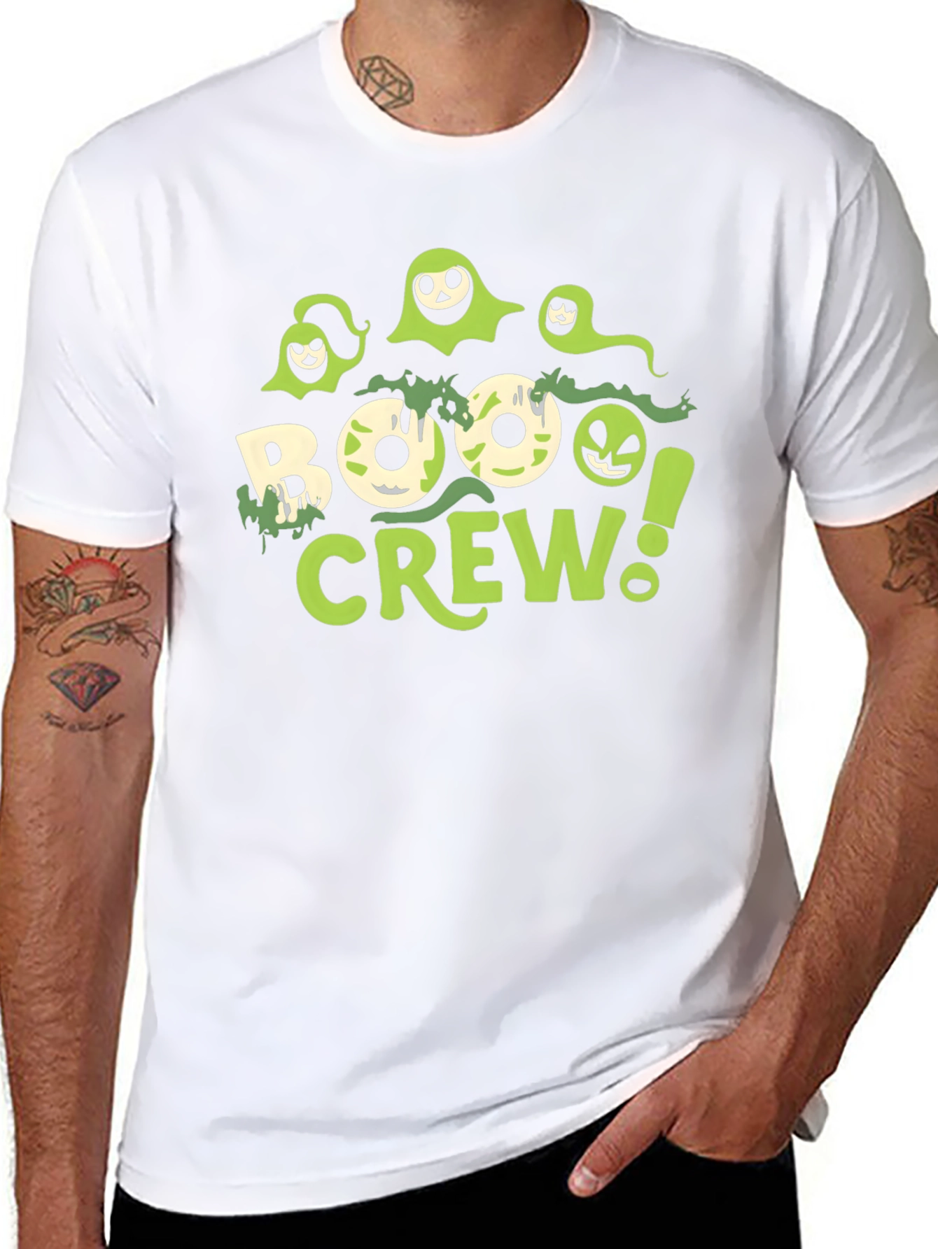 Boo Crew Halloween Graphic Tee