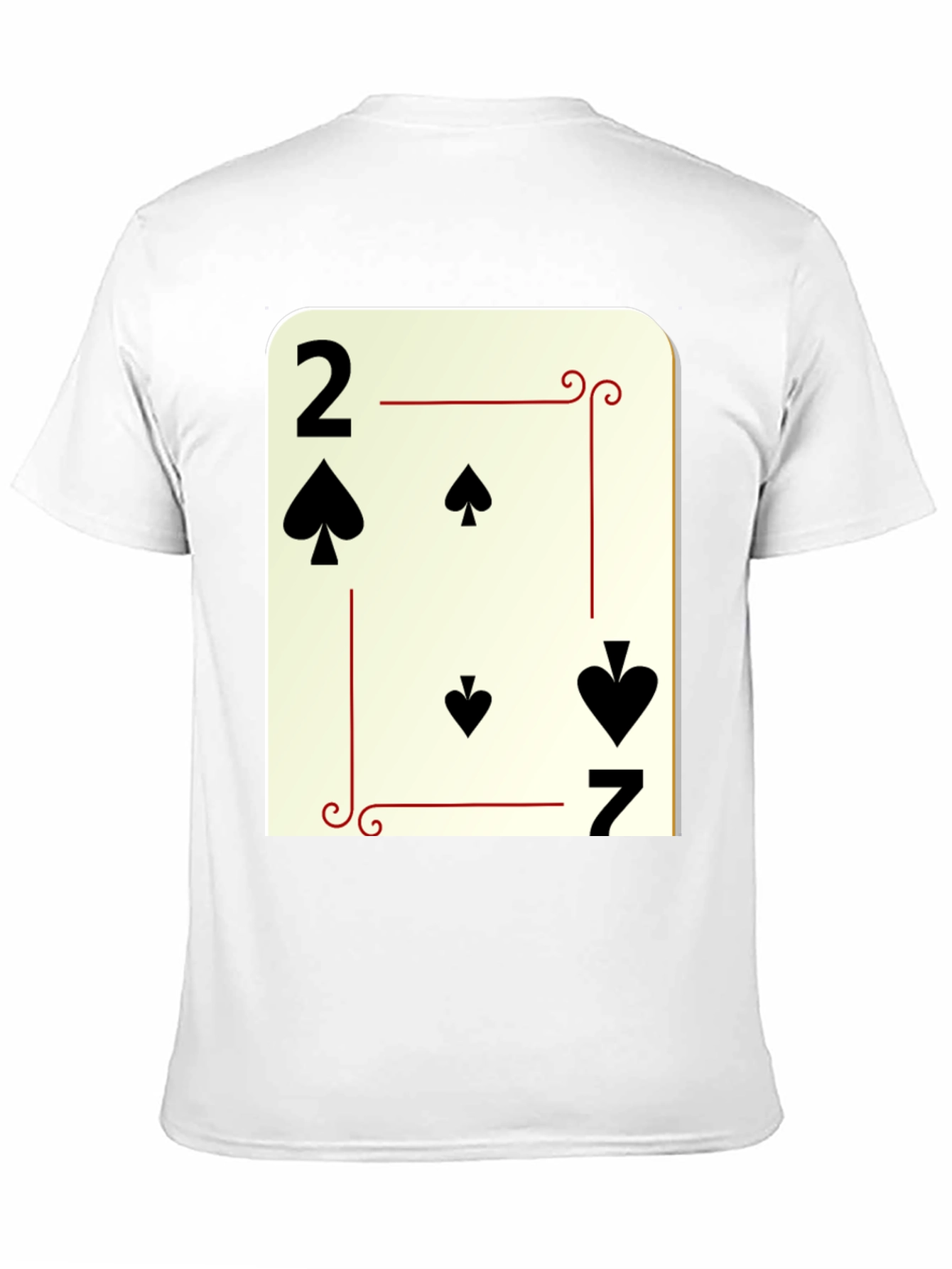 Spade Card T-Shirt - Poker Tee