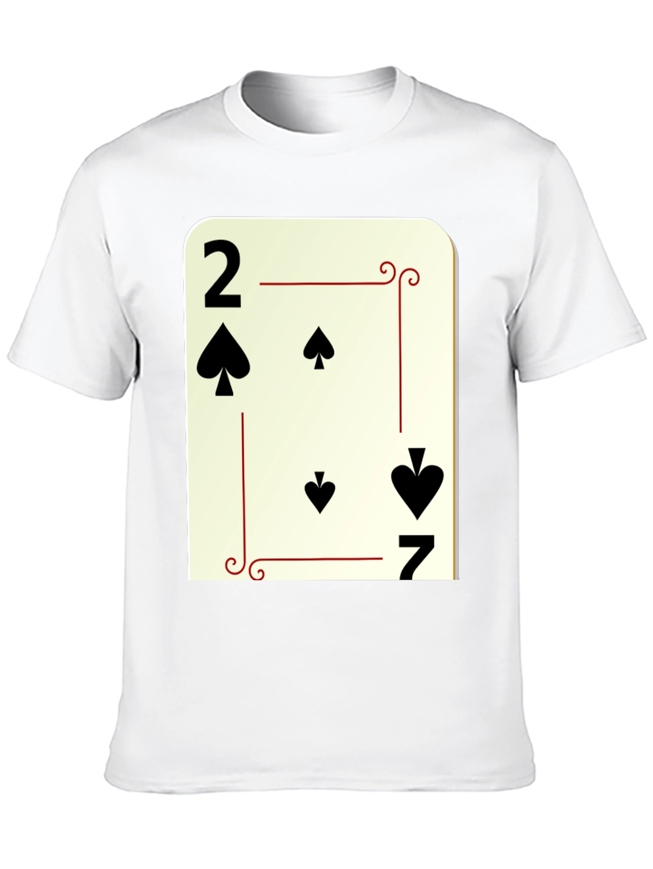 Spade Card T-Shirt - Poker Tee