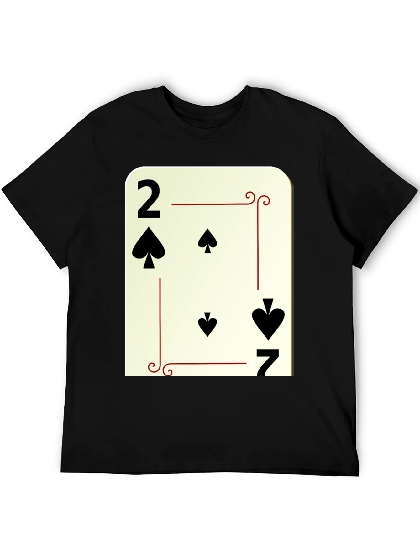 Spade Card T-Shirt - Poker Tee