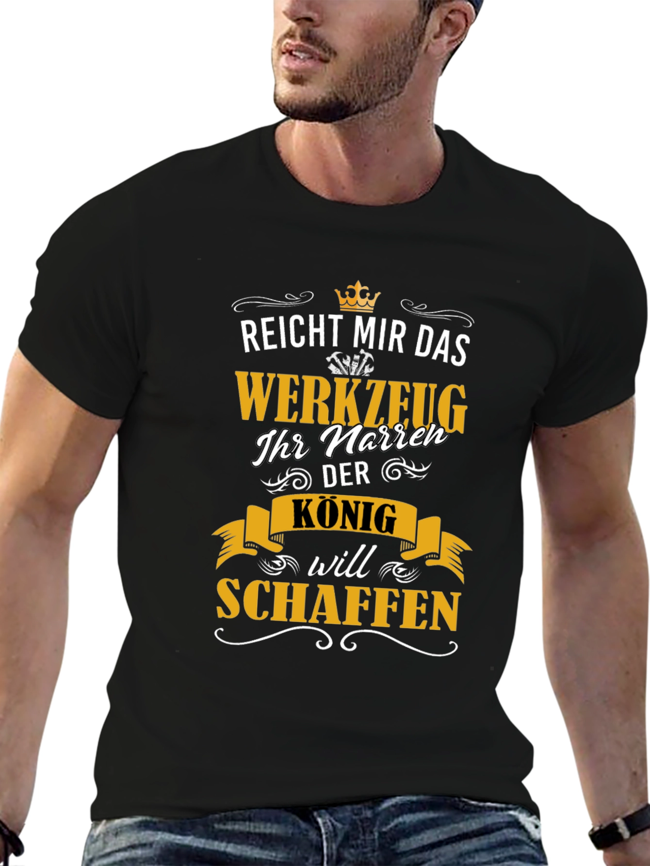 Reicht Mir Das Werkzeug King Will Schaffen T-Shirt