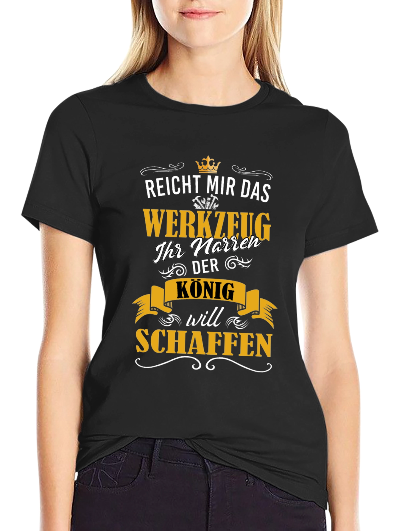 Reicht Mir Das Werkzeug King Will Schaffen T-Shirt