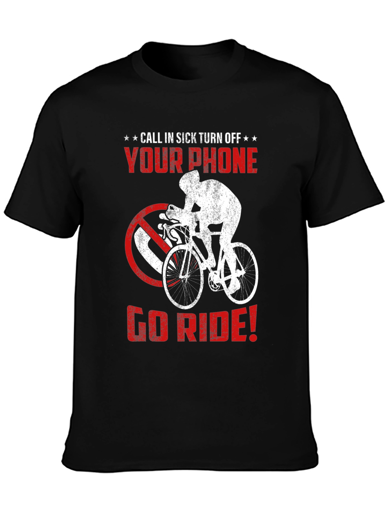 Call in Sick Cycling T-Shirt