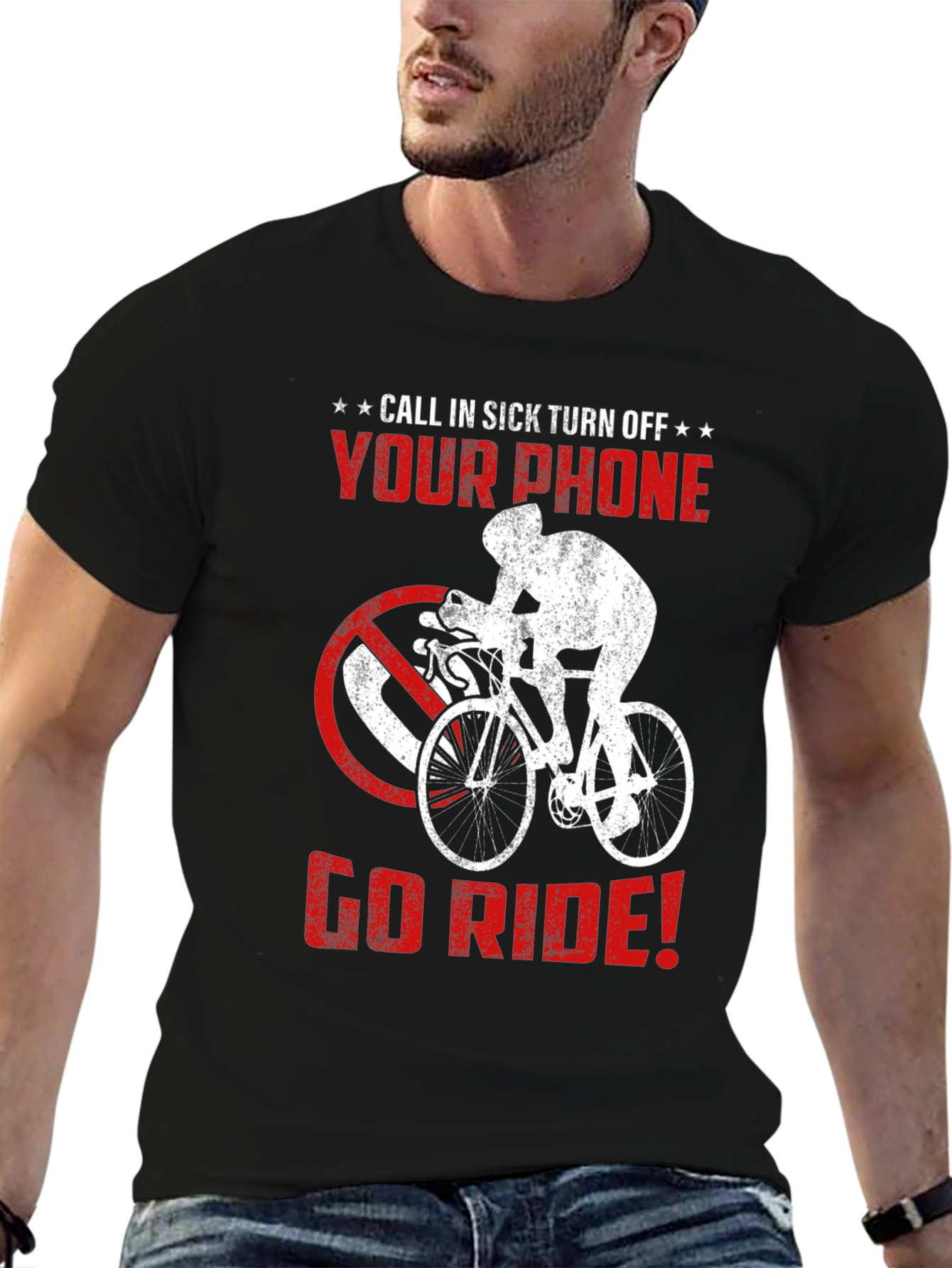 Call in Sick Cycling T-Shirt