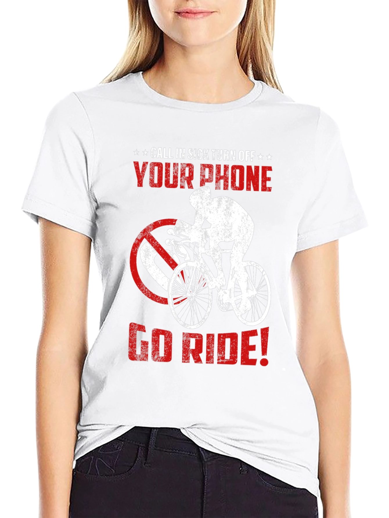 Call in Sick Cycling T-Shirt