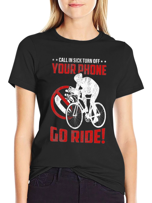 Call in Sick Cycling T-Shirt