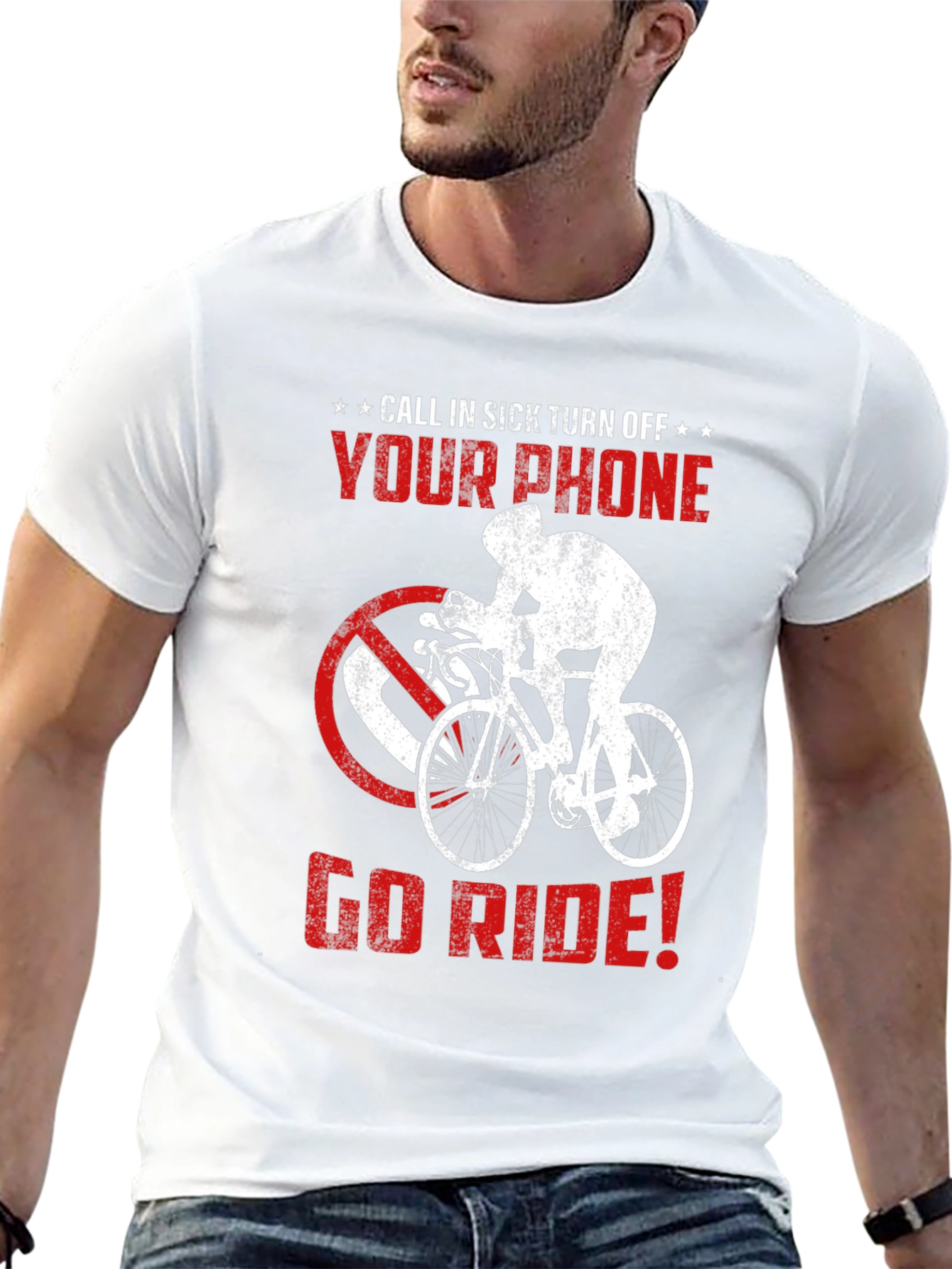 Call in Sick Cycling T-Shirt