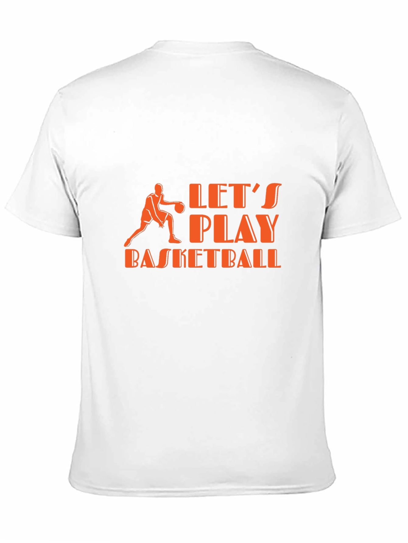 Lets Play Basketball Graphic Tee