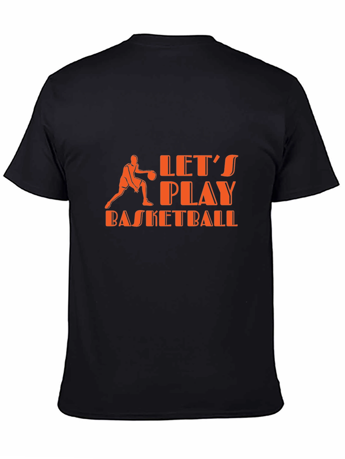 Lets Play Basketball Graphic Tee