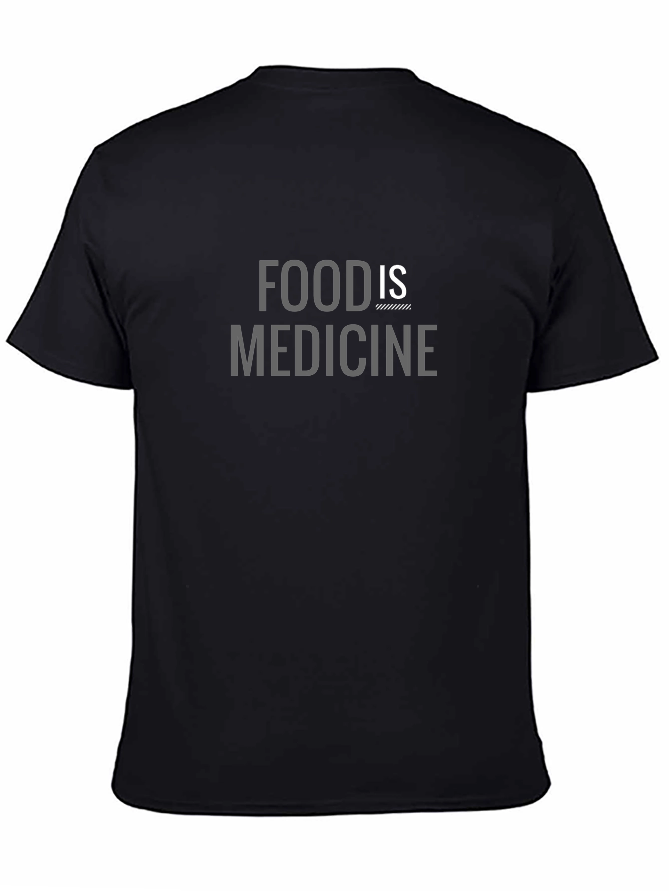 Food Is Medicine Graphic Tee - Black