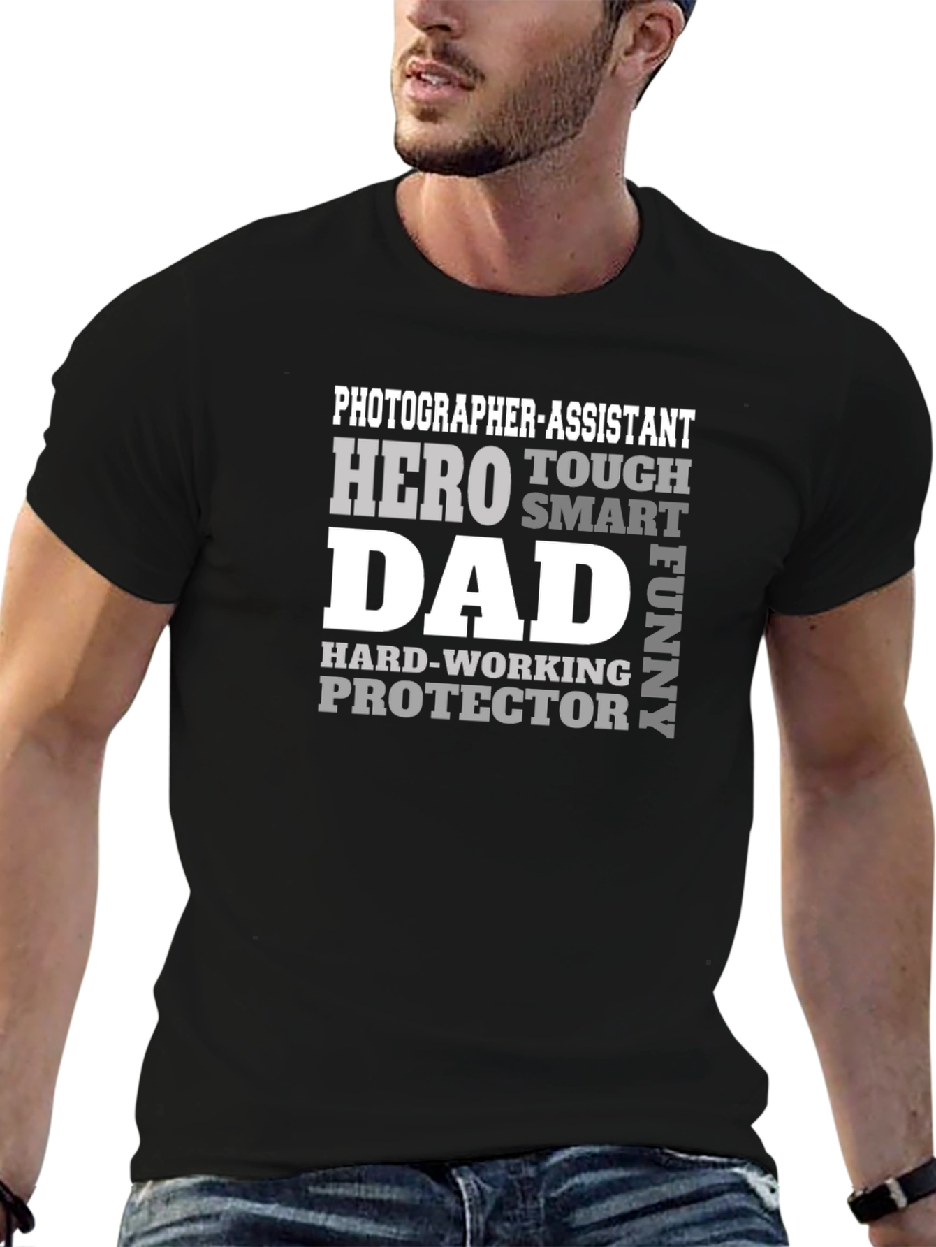 Photographer Assistant Dad Graphic Tee