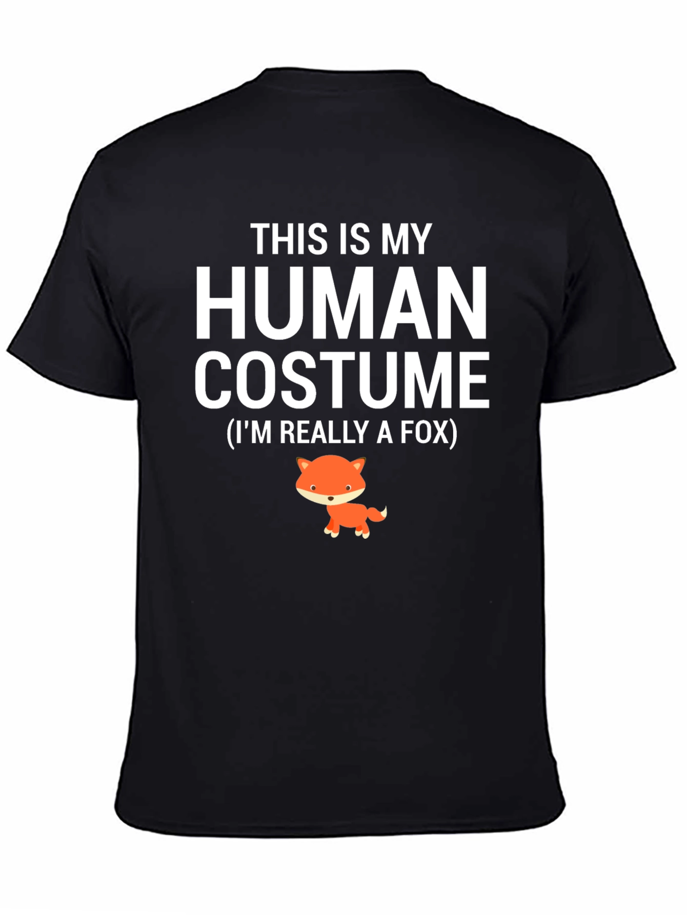 Human Costume - Im Really A Fox T-Shirt