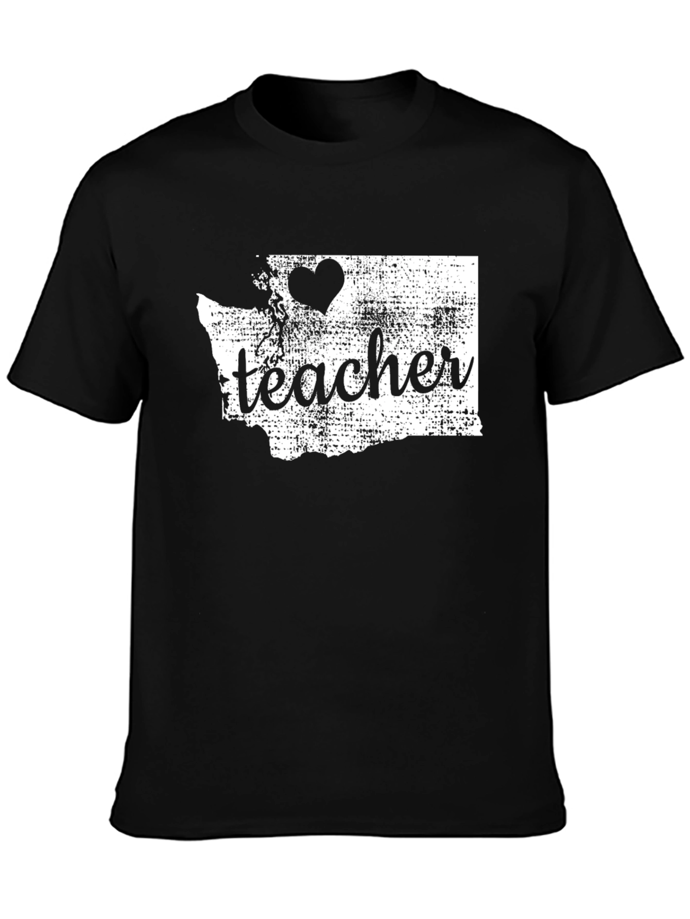 Teacher Washington State Heart Graphic Tee